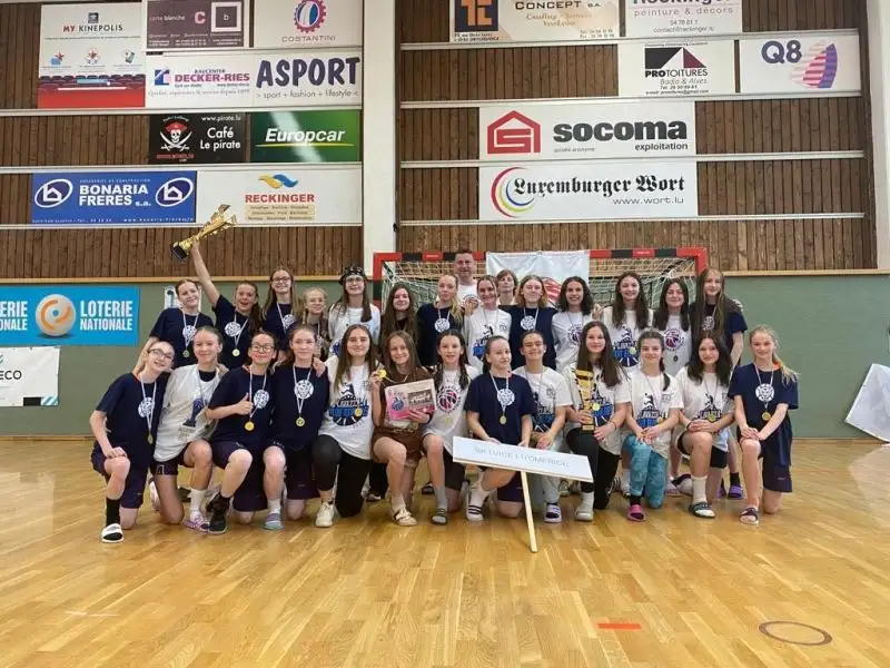 Stříbrné U14 na mezinárodním turnaji v Lucembursku