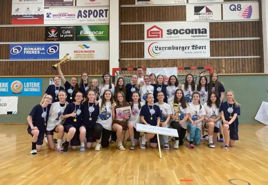 Stříbrné U14 na mezinárodním turnaji v Lucembursku