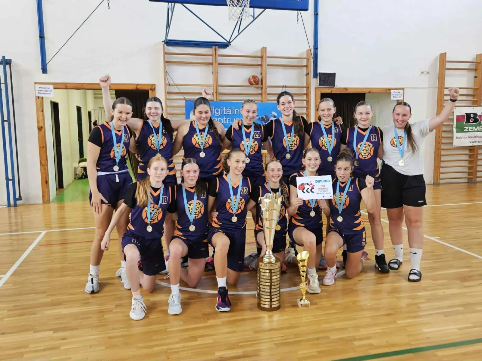 Lvice U15 vyhrály přípravný turnaj v Kožlanech