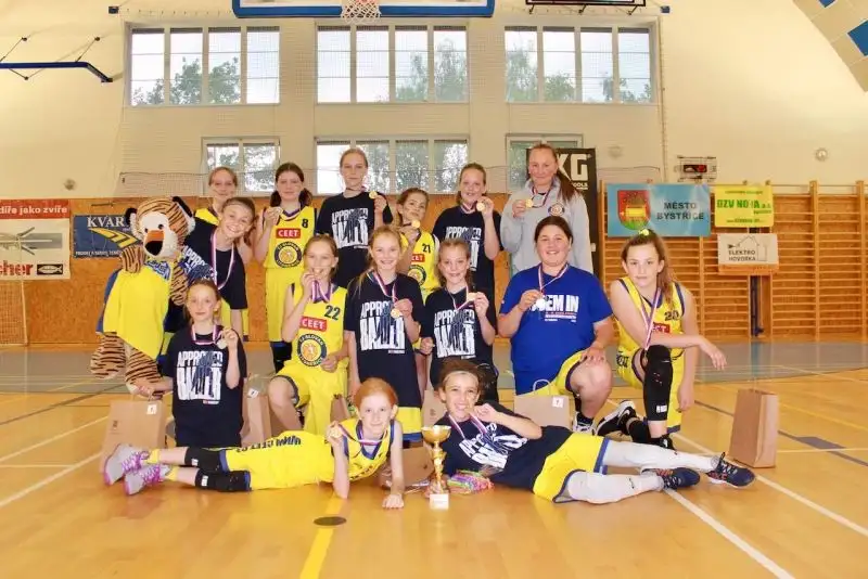 U12 vezou zlato z turnaje v Bystřici