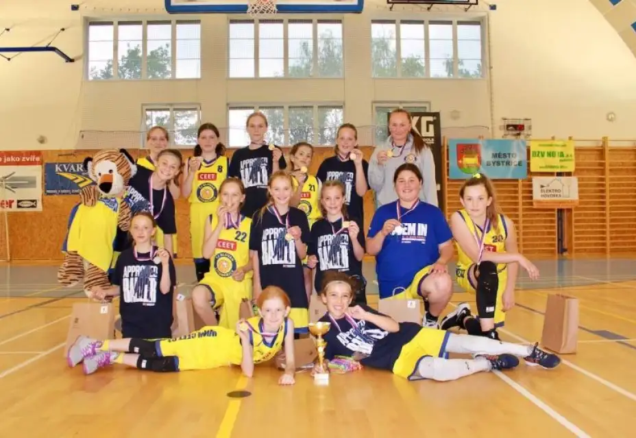 U12 vezou zlato z turnaje v Bystřici
